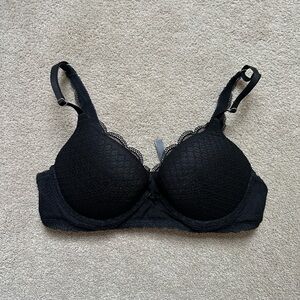 Aerie Black Lace Bra